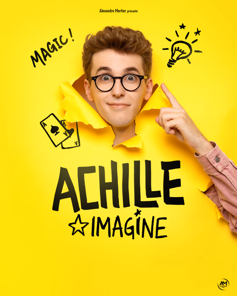 Achille magicien - affiche