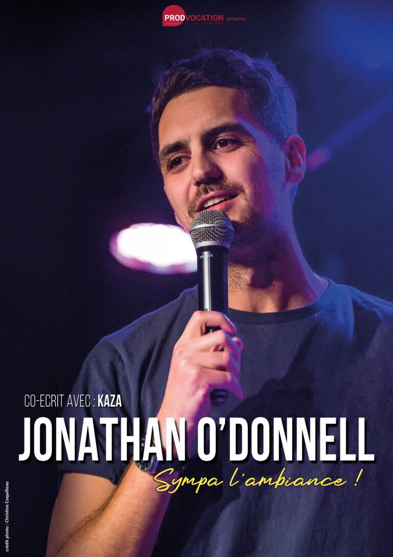 Jonathan O'Donnell stand up à Nantes