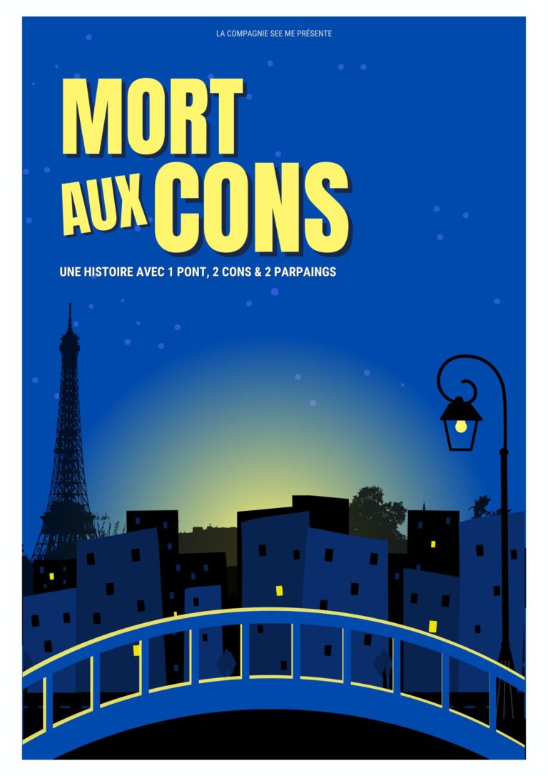 Affiche La Comédie Barrée_Mort aux cons