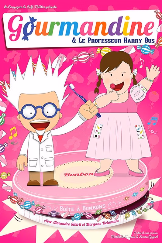 Gourmandine le spectacle enfant à Nantes à découvrir