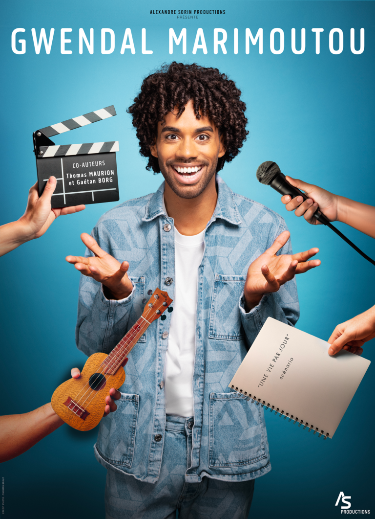 Gwendal Marimoutou Nantes - Spectacle à La Compagnie du Café-Théâtre