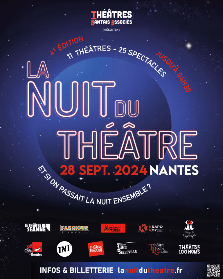 La nuit du théâtre - Sélection de spectacles à Nantes