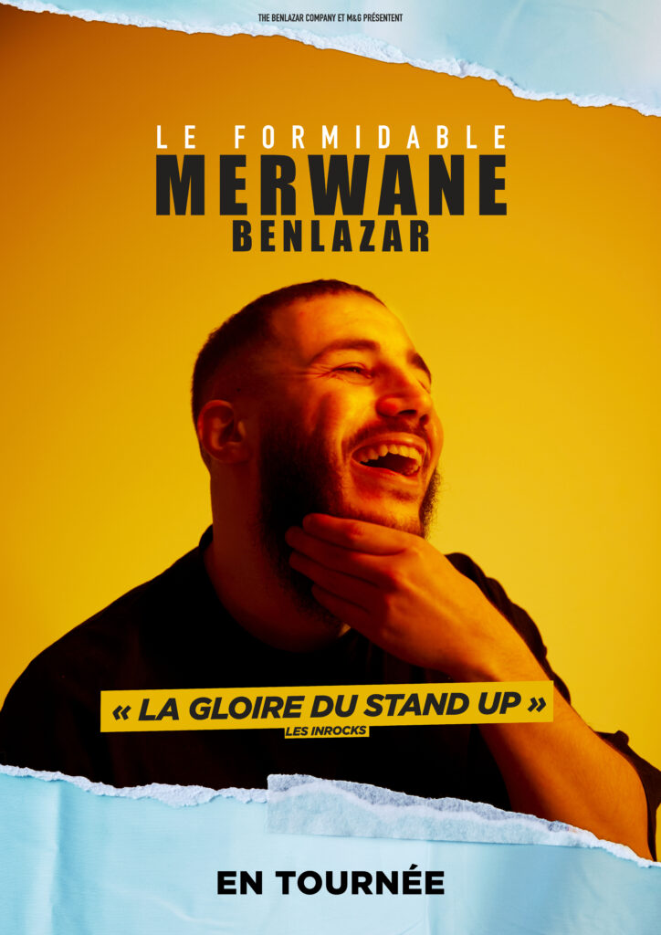 Merwane Benlazar en spectacle à Nantes