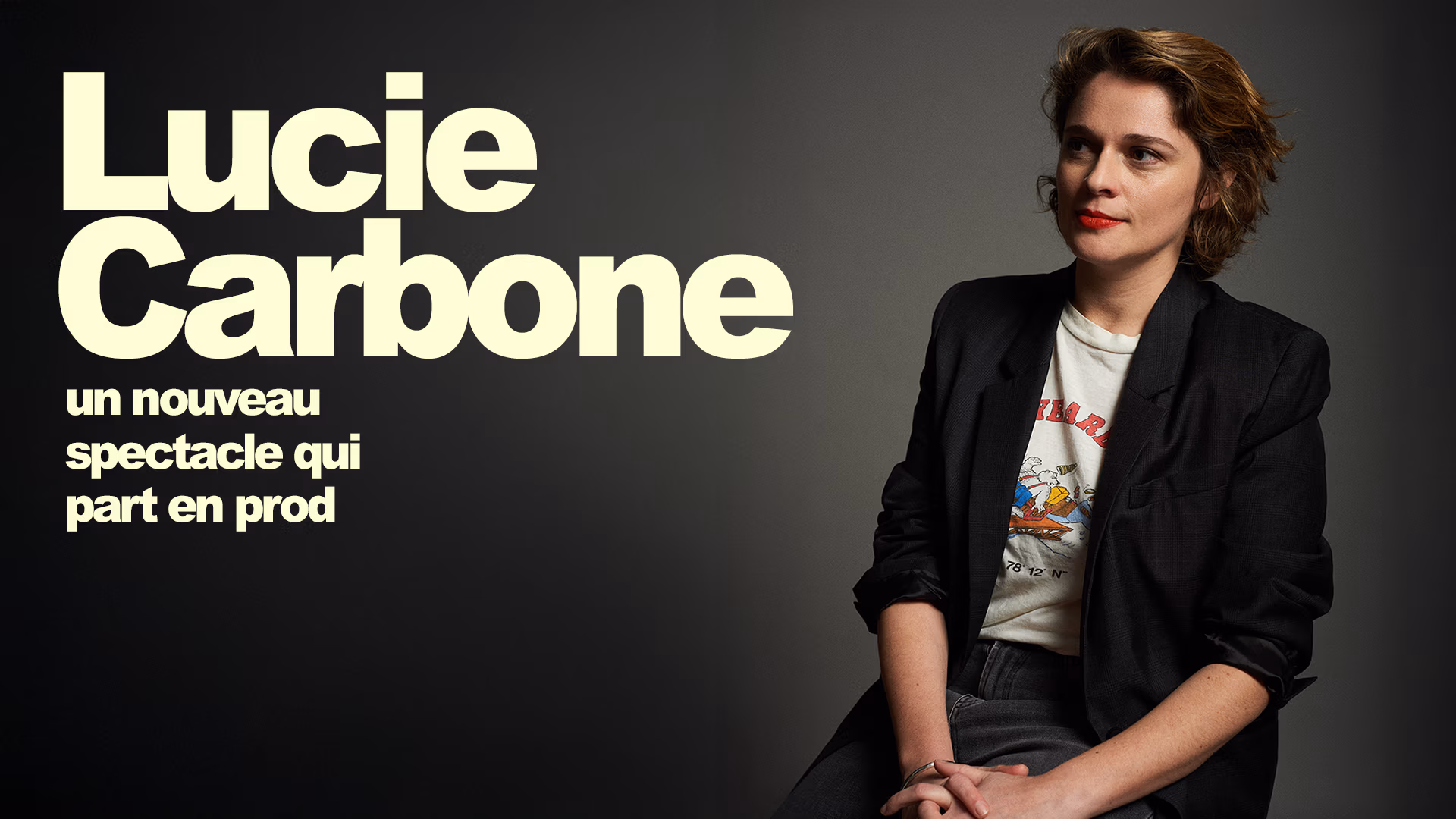 Soirée spectacle entreprise Nantes — Lucie Carbone humoriste La Compagnie Events