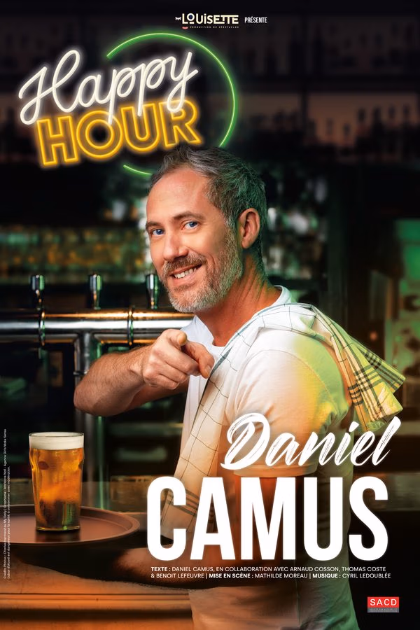 Daniel Camus dans Happy Hour, café-théâtre à Nantes
