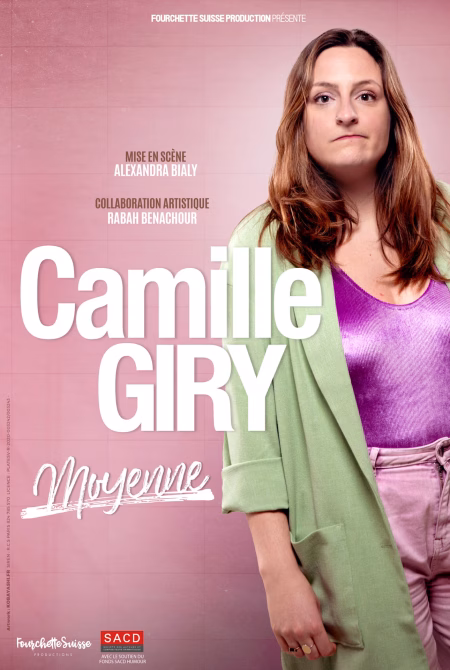 Camille Giry en spectacle à Nantes avec Moyenne