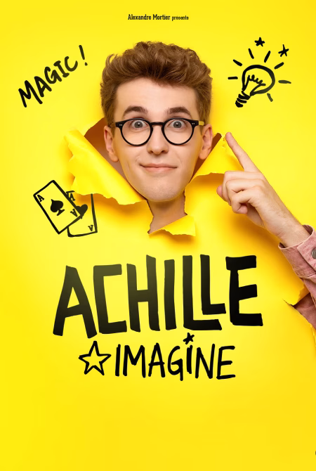 Achille magicien - affiche