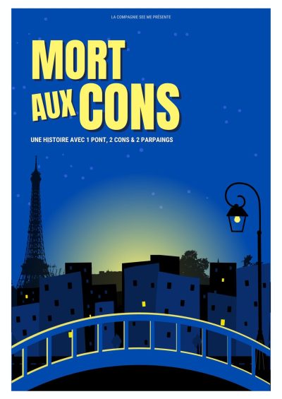 Affiche La Comédie Barrée_Mort aux cons