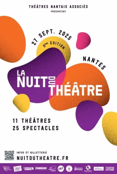 La Nuit du Théâtre 2025 - Programme à la compagnie du Café-Théâtre