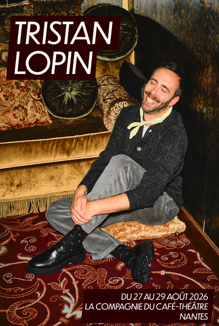 Tristan Lopin en rodage de son nouveau spectacle à Nantes