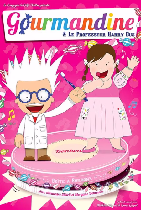 Gourmandine le spectacle enfant à Nantes à découvrir