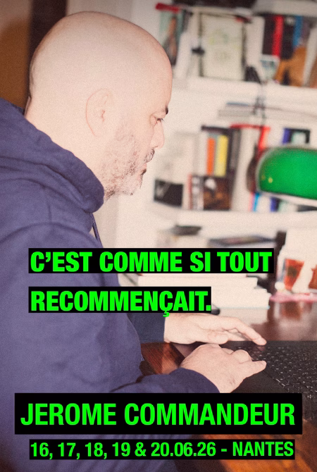 Jérôme commandeur Nantes - Affiche