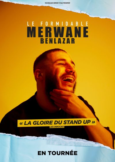 Merwane Benlazar en spectacle à Nantes