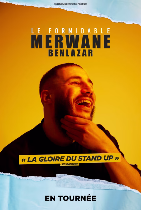 Merwane Benlazar en spectacle à Nantes
