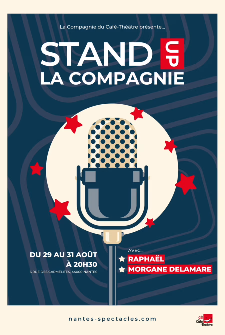 La Compagnie du Café-Théâtre organise ses plateaux stand-up