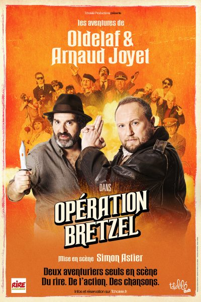 Oldelaf et Arnaud Joyet dans "Opération Bretzel" à Nantes