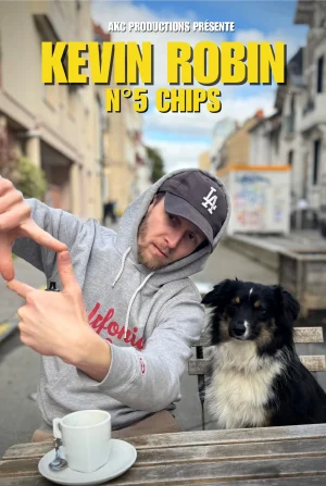Nouvelle affiche du nouveau spectacle de Kevin Robin à Nantes.