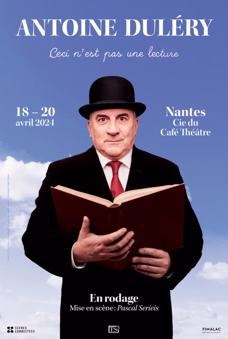 Antoine Duléry en spectacle à Nantes