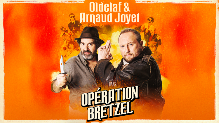 Oldelaf et Arnaud Joyet dans "Opération Bretzel" à Nantes