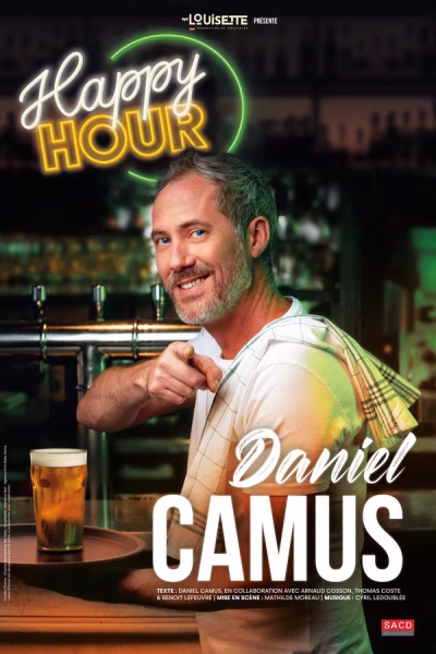 Daniel Camus dans Happy Hour, café-théâtre à Nantes