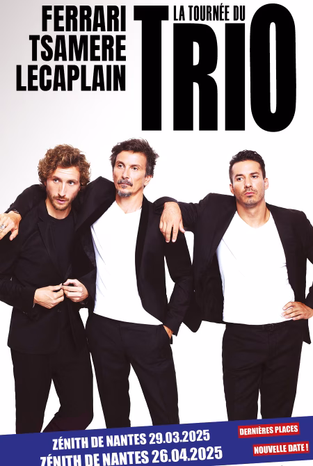 Le Trio en spectacle à Nantes