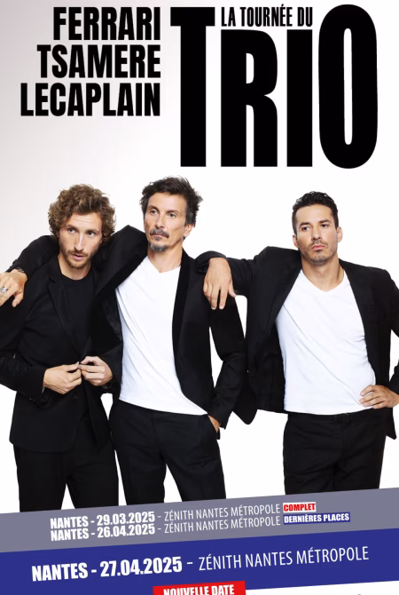 Le Trio en spectacle à Nantes