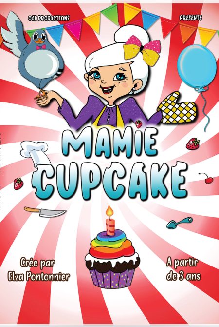 mamie cupcake - affiche