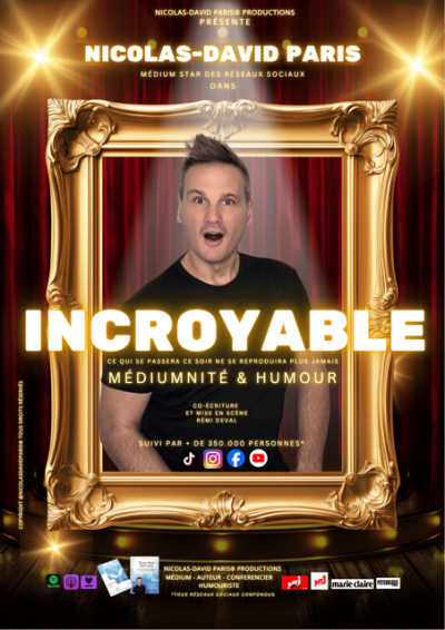 nicolas david paris - Affiche