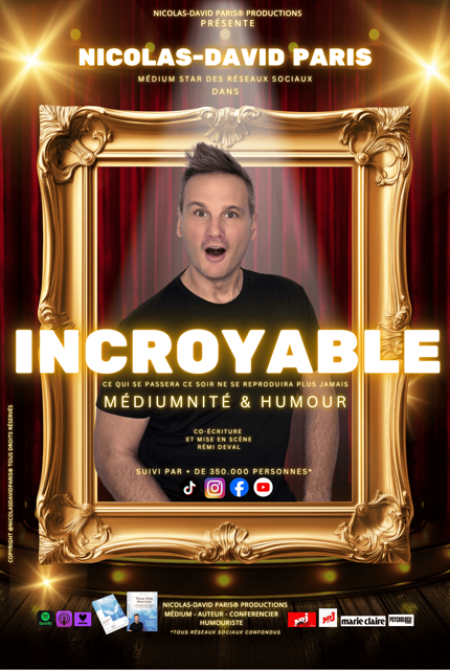 nicolas david paris - Affiche