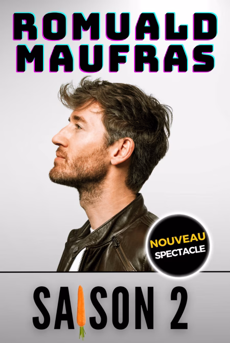 Romuald Maufras sur scène à La Compagnie
