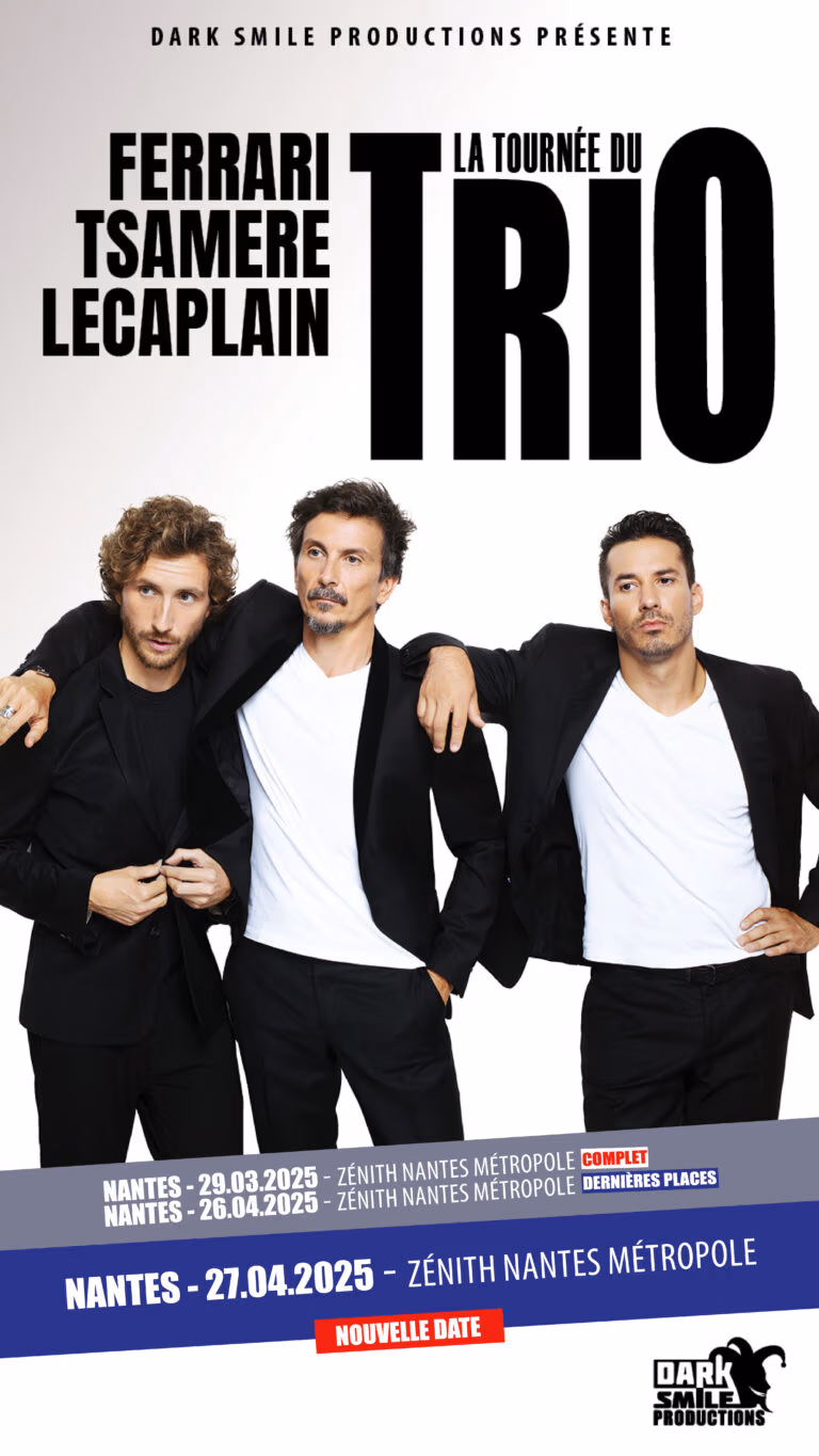 Le Trio en spectacle à Nantes