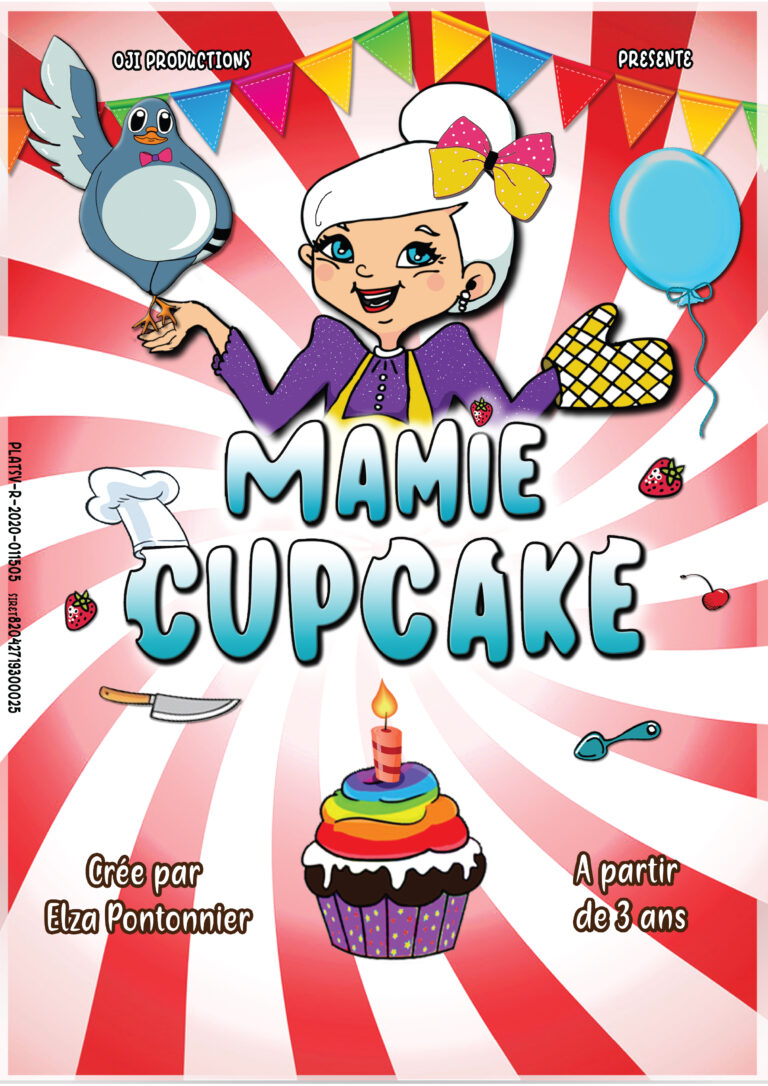 mamie cupcake - affiche