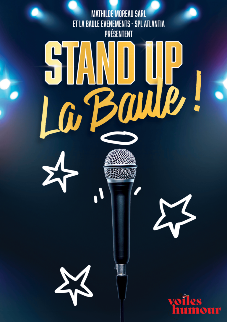 Stand Up La Baule Affiche